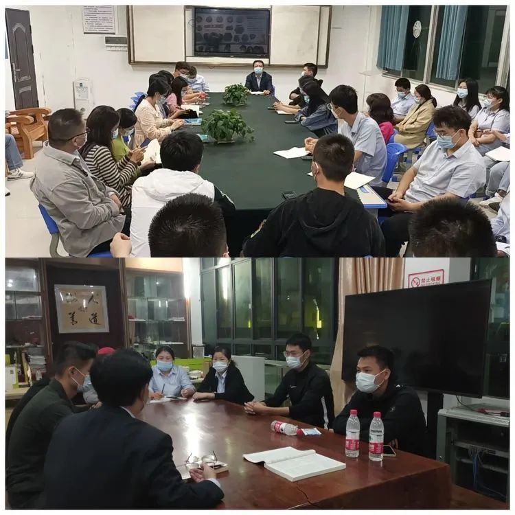【校園資訊】?？邳S岡金盤高級中學 召開校園疫情防控應急處置工作會議